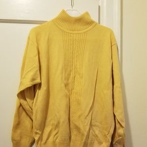 Mustard yellow, wool sweater